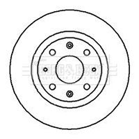 BORG & BECK Piduriketas BBD4151